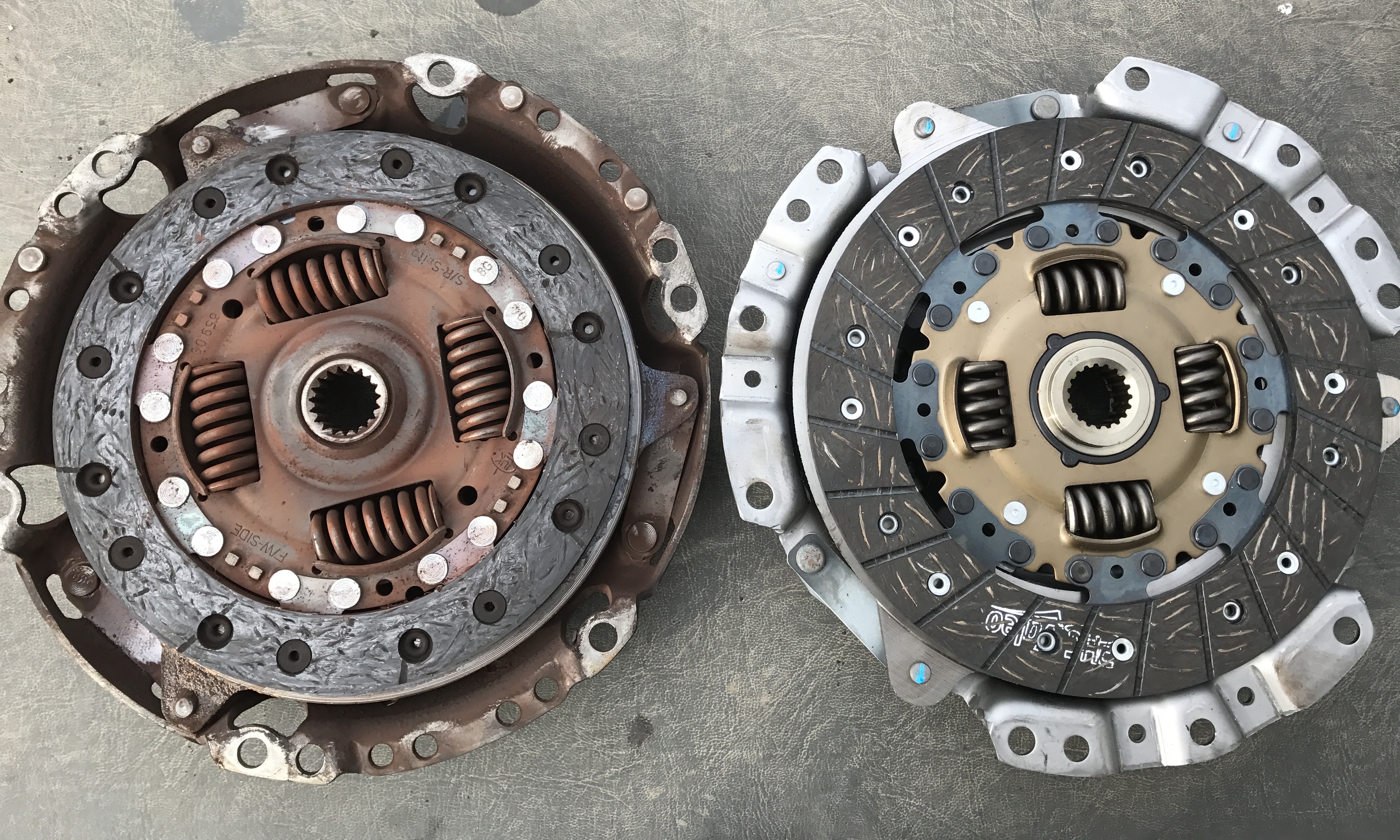 Remplacement embrayage