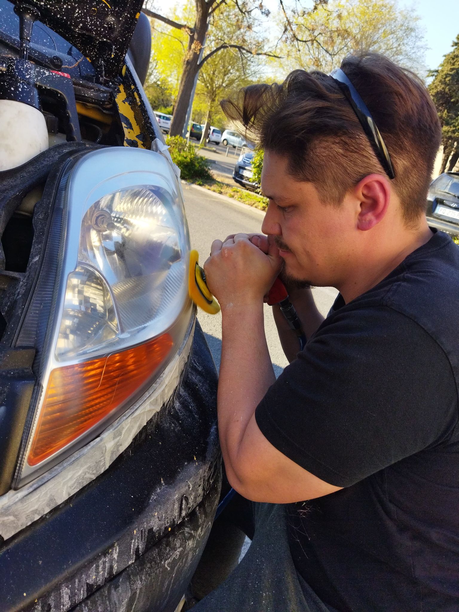 Rénovation d'optiques de phare