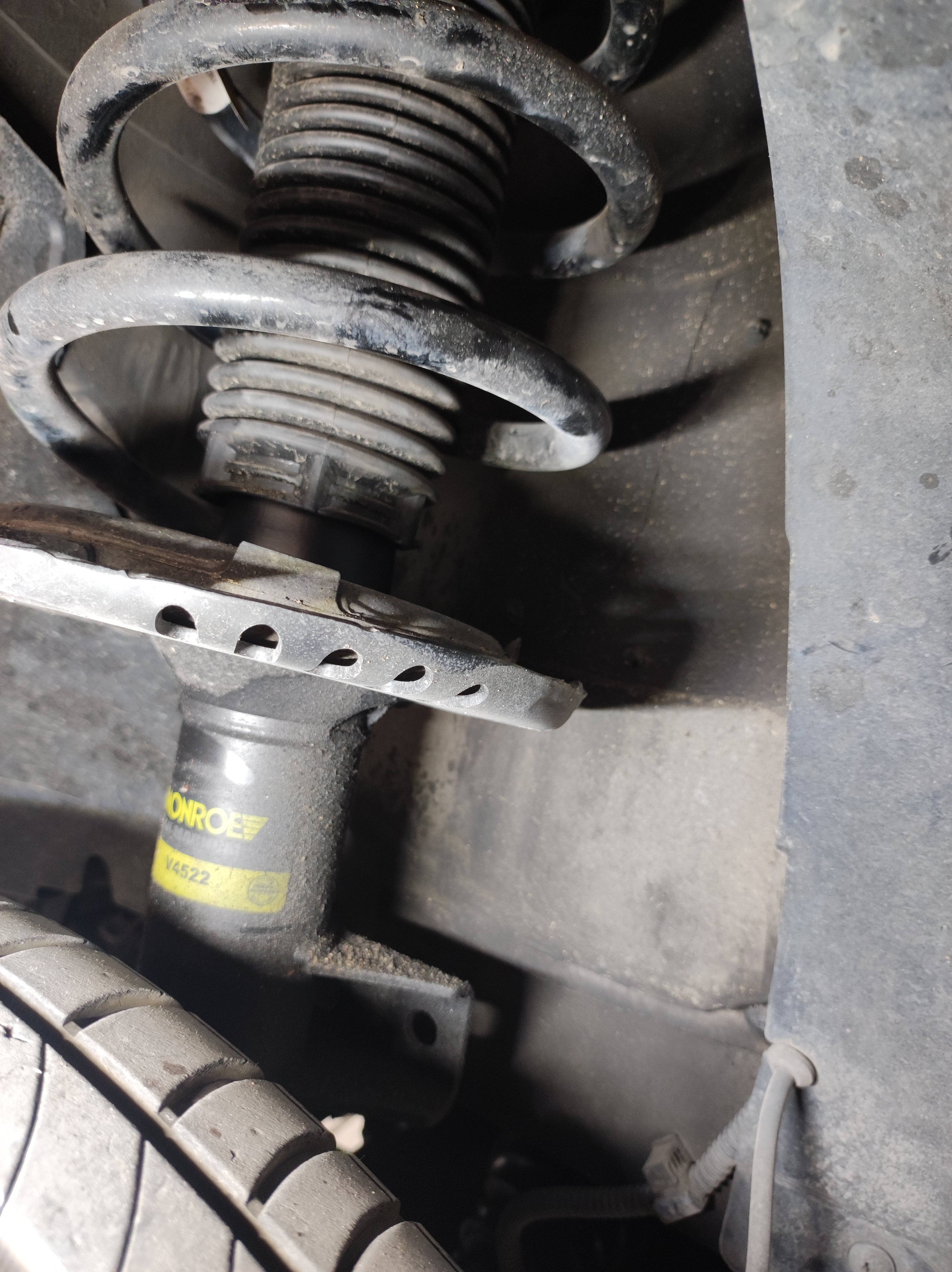 Suspension : amortisseurs